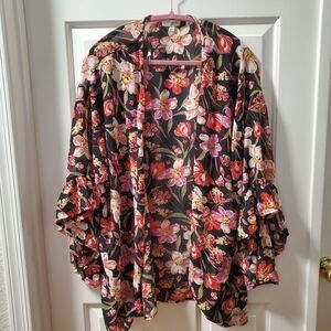 🌸 Umgee Women's Floral Kimono‎ – Size Large 🌸